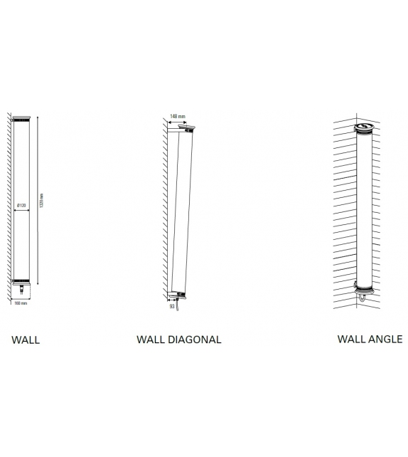 In The Tube 120-1300 DCW Éditions Lamp