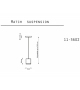 Match XL Quasar Suspension Lamp