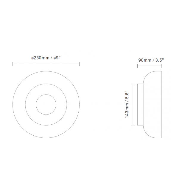 Blossi Nuura Lampada da Parete