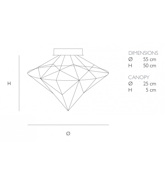 Adamas Quasar Plafonnier