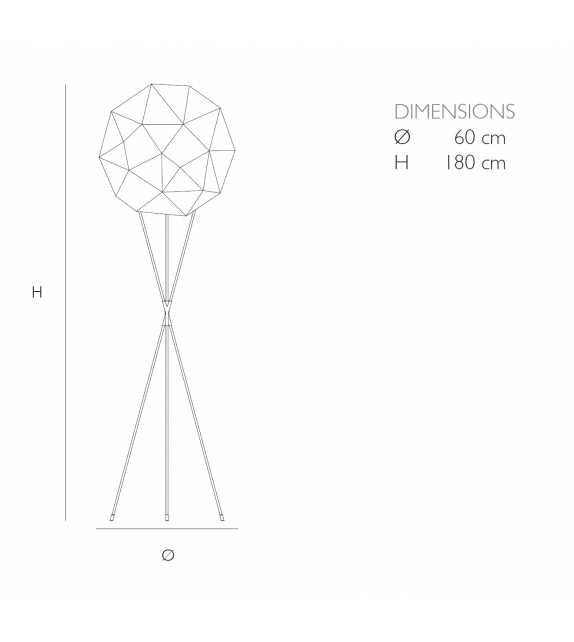 Cosmos Quasar Floor Lamp
