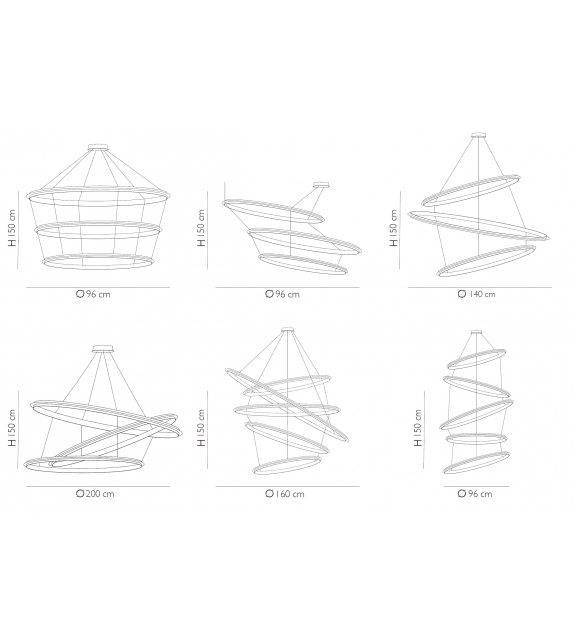 Citadel Composition Quasar Lámpara de Suspensión