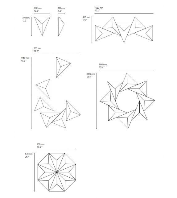 Tetra CVL Luminaires Applique