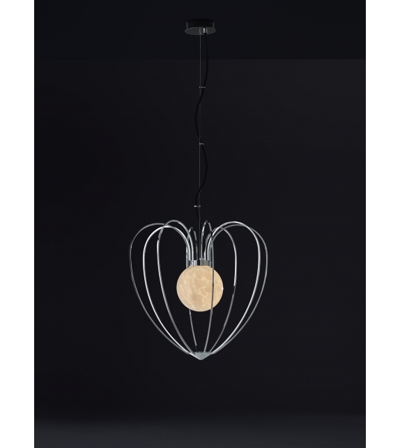 Kengi Silver Quasar Lampada a Sospensione