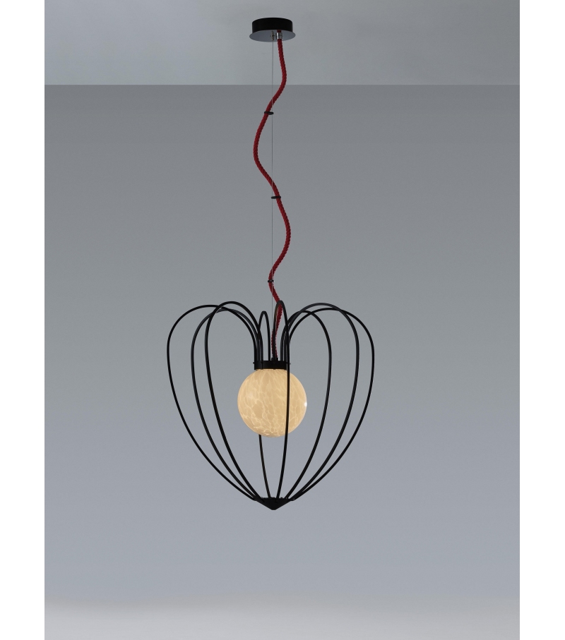 Kengi Black Quasar Pendant Lamp