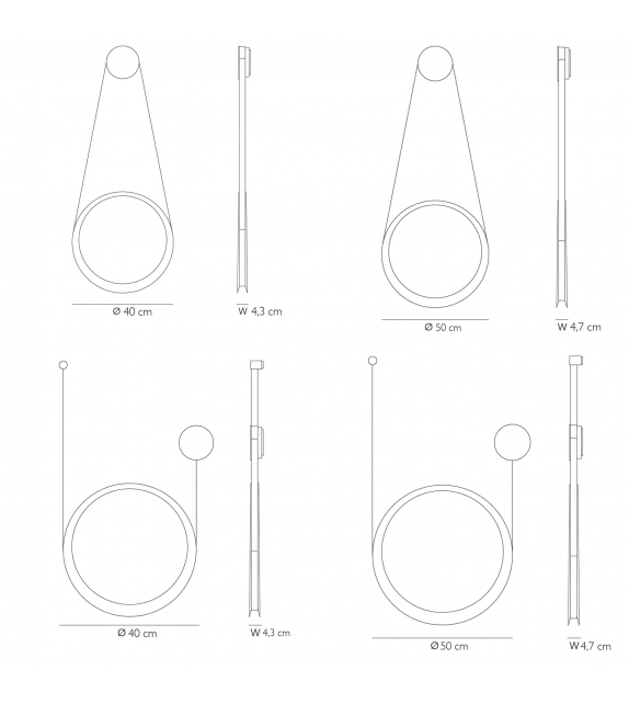 Moonlight Quasar Wall Lamp