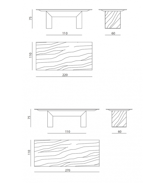 Kerwan Venereed Wood Visionnaire Table