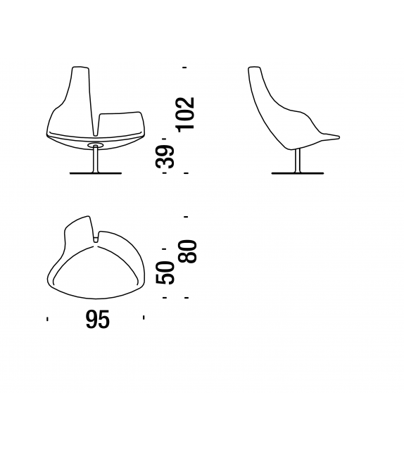 Fjord Moroso Fauteuil