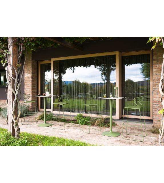 Koki wire 754 Outdoor Desalto Sgabello
