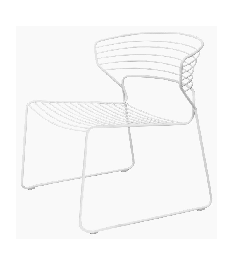 Koki Wire 755 Outdoor Desalto Lounge Stuhl