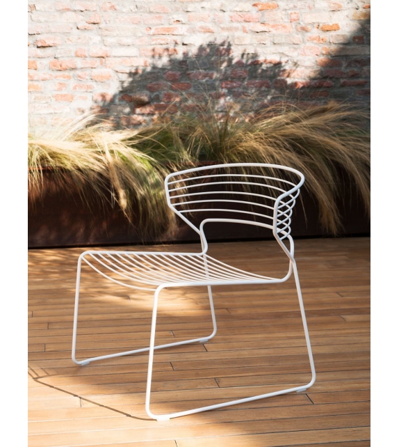 Koki Wire 755 Outdoor Desalto Sedia Lounge