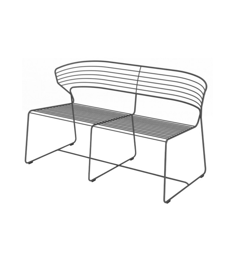 Koki Wire 756 Outdoor Desalto Kleines Sofa