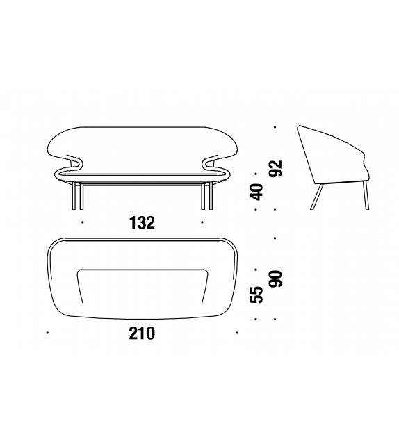 Doodle Canapé Moroso
