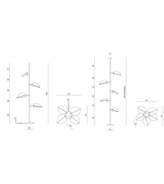 Aracea Visionnaire Lampadaire