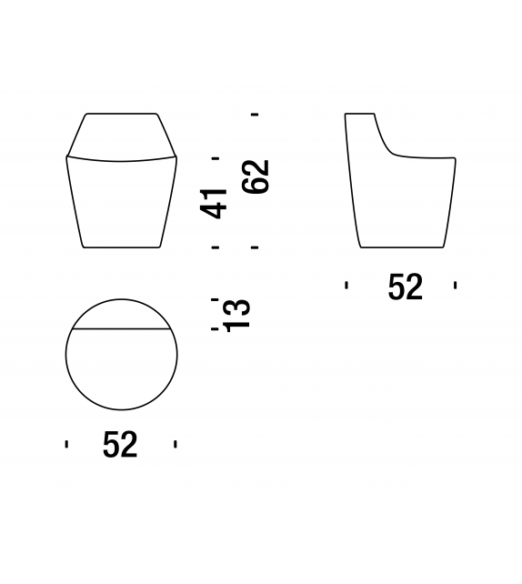 Saruyama Giro Poltroncina Moroso