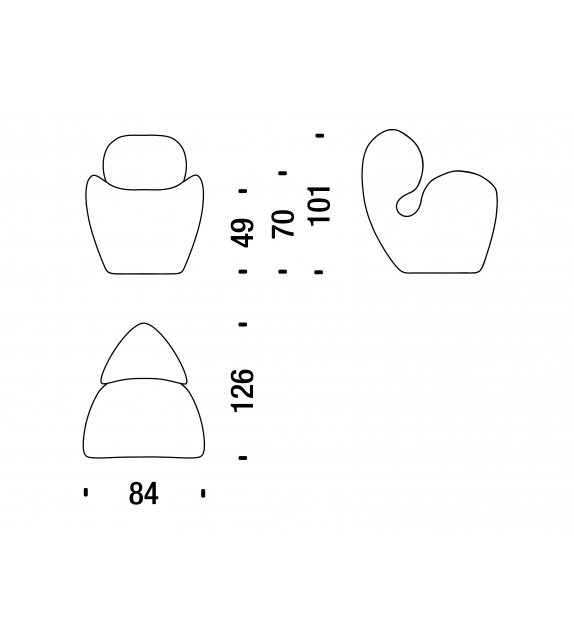 Soft Big Heavy Fauteuil Moroso