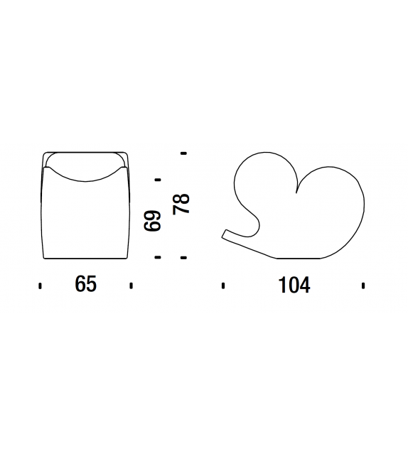 Size Ten Sillòn Moroso