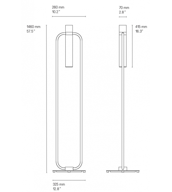 Storm CVL Luminaires Floor Lamp