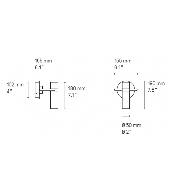 Storm CVL Luminaires Wall Lamp