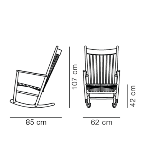 The People's Fredericia Mecedora J16
