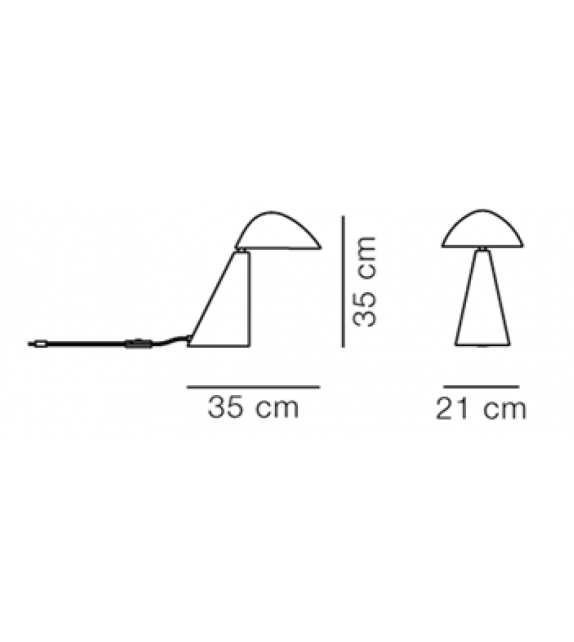 Meadow Fredericia Lámpara de Mesa