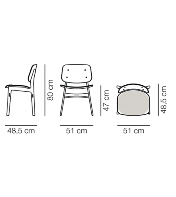 Søborg Fredericia Chair 3051
