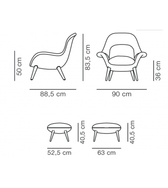 Swoon Fredericia Armchair