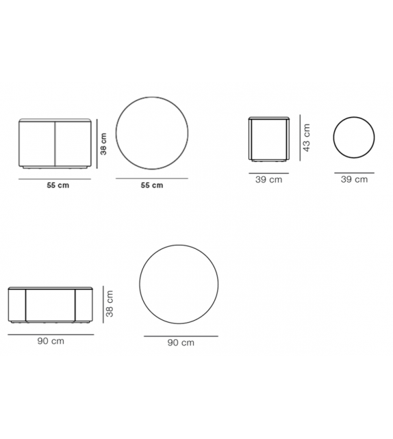 Mono Pouf Fredericia