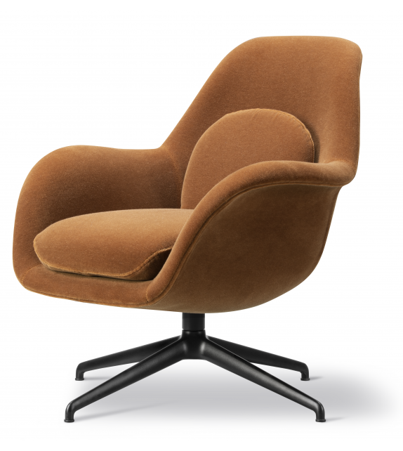 Swoon Lounge Petit Fredericia Swivel Armchair