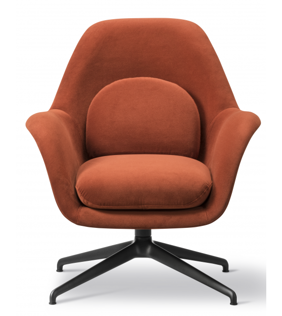 Swoon Lounge Petit Fredericia Swivel Armchair