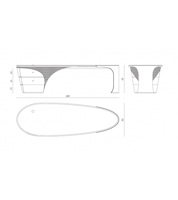 Jet Plane Visionnaire Schreibtisch