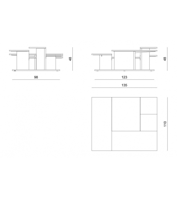 Building Visionnaire Couchtisch