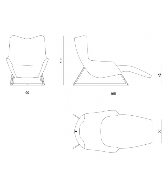 Chaise Longue Visionnaire Egoiste