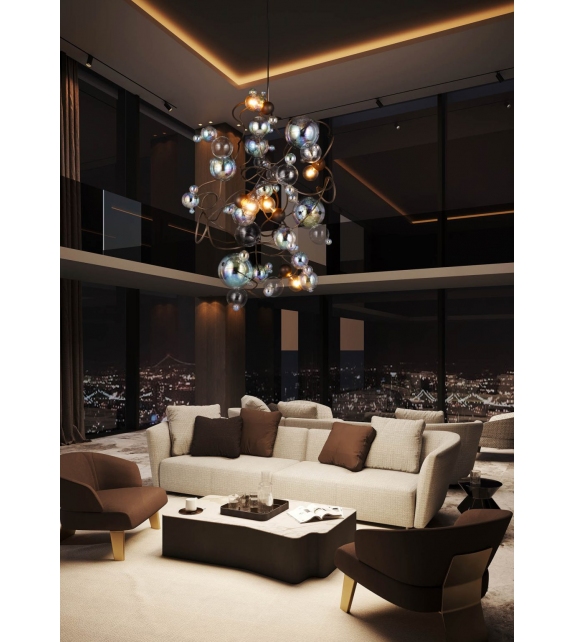 Bubbles Flow Brand Van Egmond Chandelier