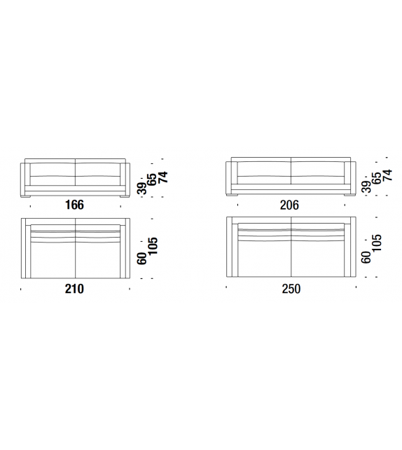 Karmakoma Canapè 3 Places Moroso