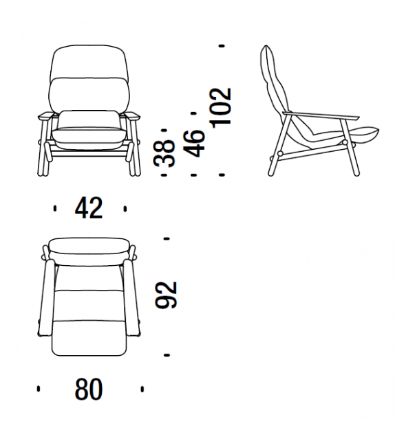 Lilo Moroso Poltrona