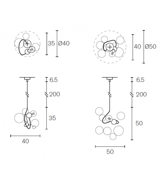 Bubbles Swirl Brand Van Egmond Suspension