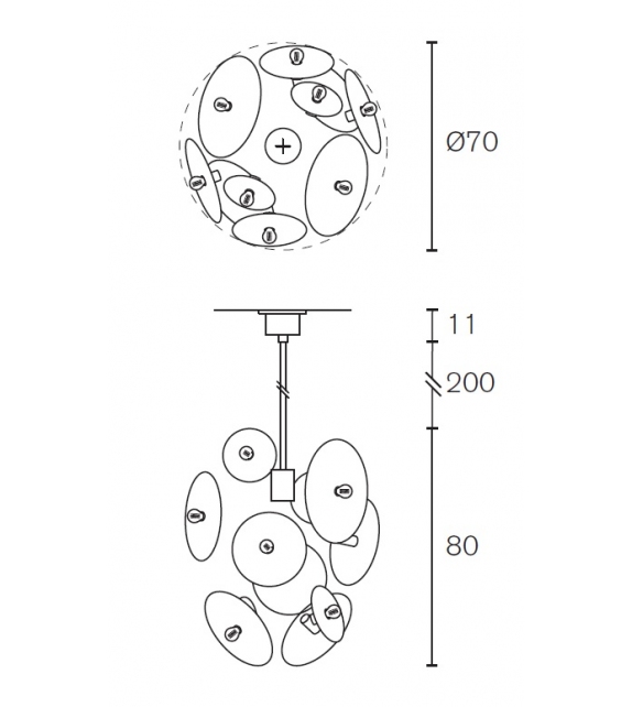 Solis Conical Brand Van Egmond Lampadario