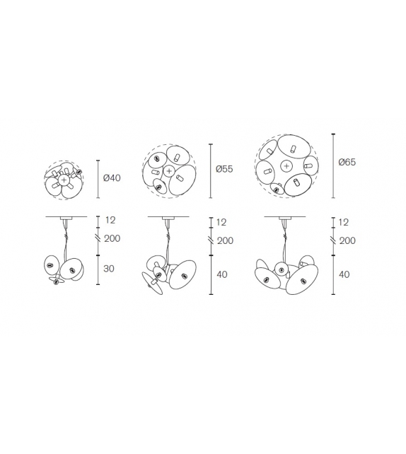 Solis Brand Van Egmond Lámpara de Suspensión