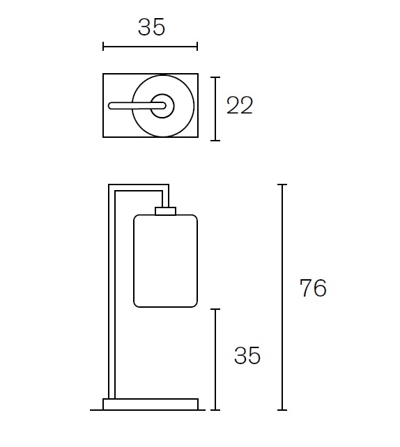 Louise Brand Van Egmond Lampada da Tavolo