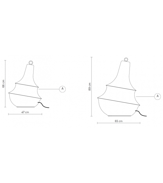 Lady D Karman Floor Lamp