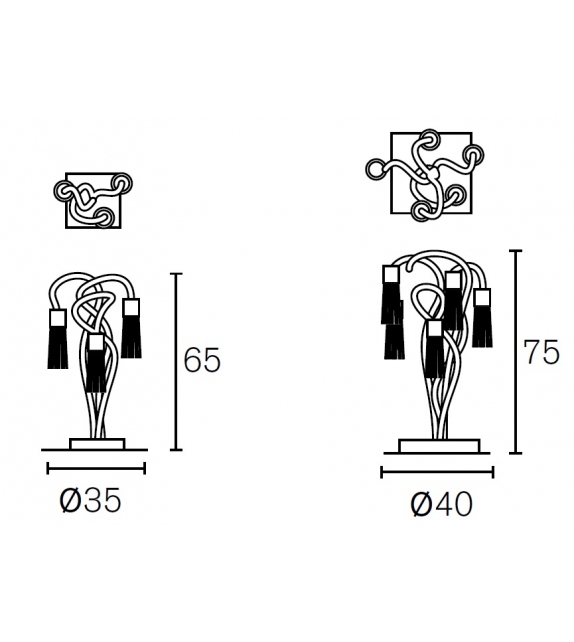Sultans Of Swing Brand Van Egmond Lámpara de Mesa