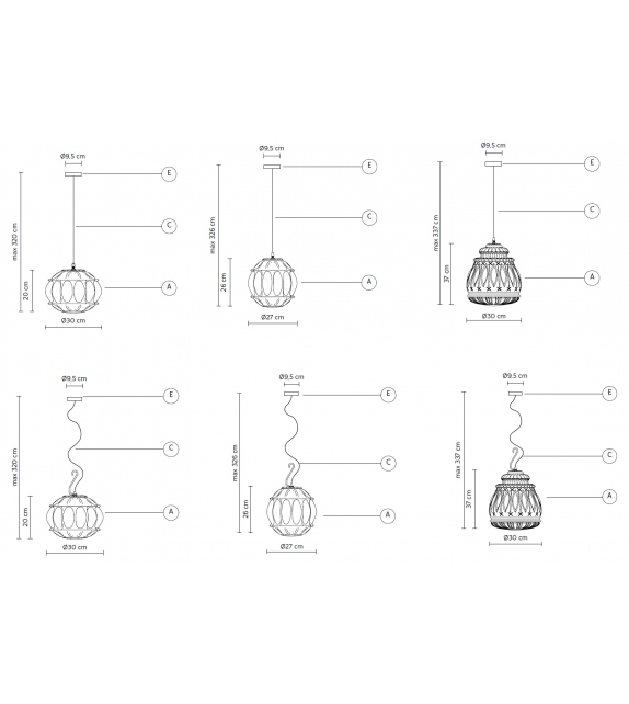 Ginger Outdoor Karman Suspension