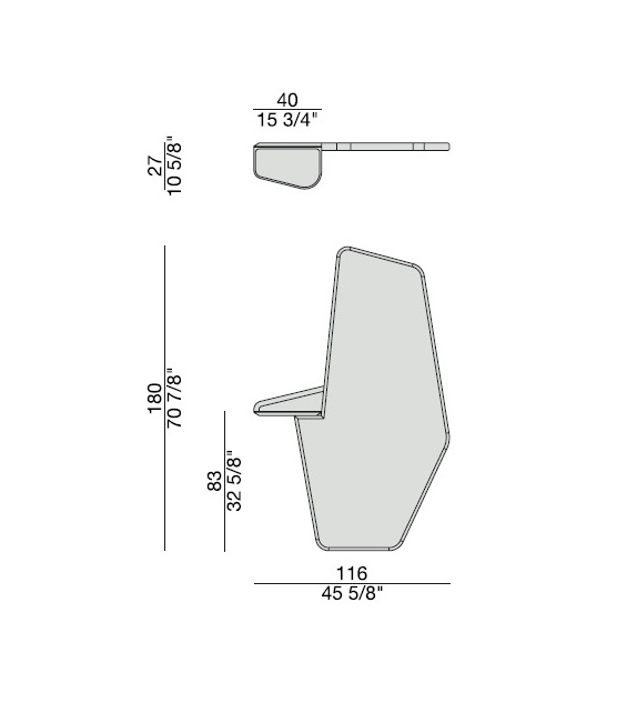 Ops Porada Floor Mirror