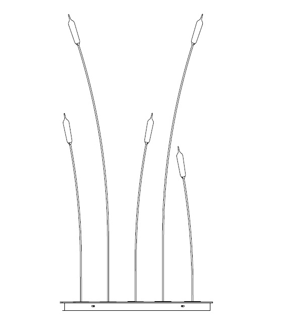 Nilo Karman Lampadaire