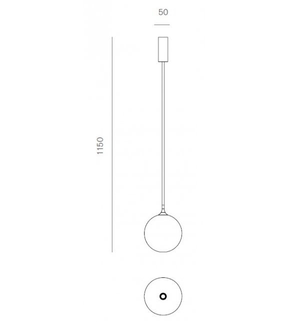 Palloncino Firmamento Milano Pendant Lamp