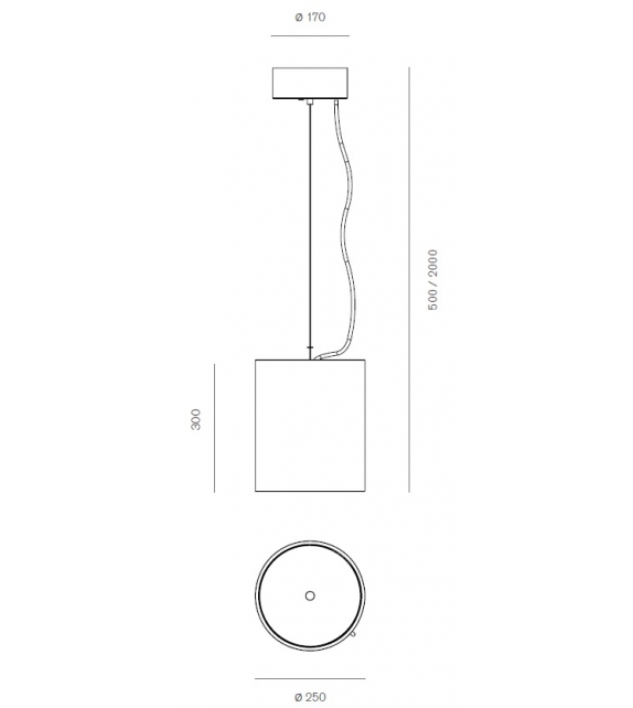 Sesè Firmamento Milano Pendant Lamp