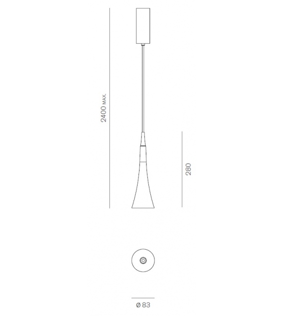 Trumpet Firmamento Milano Suspension