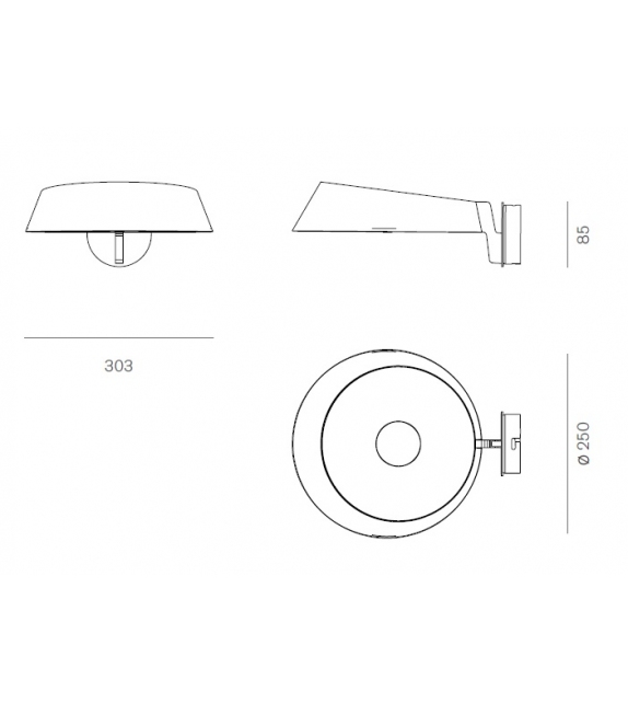 Brim Firmamento Milano Wall Lamp