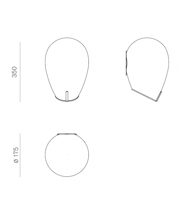 Equilibrio Firmamento Milano Wall Lamp